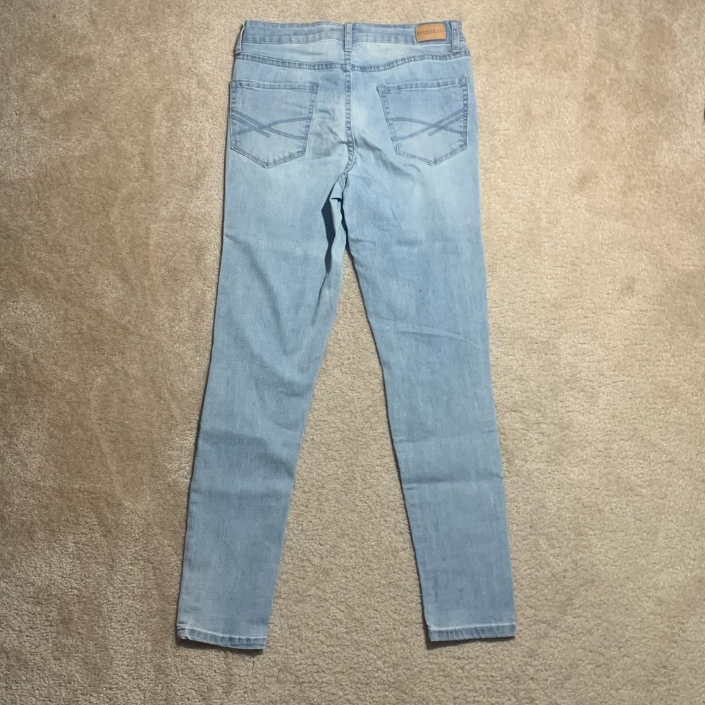 High Waisted Ripped Jeggings - Picture 2 of 4